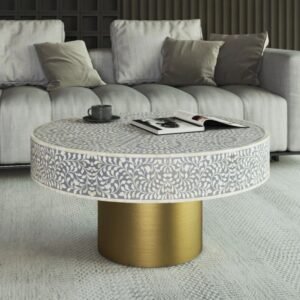 Handmade Jodhpuri Inlay Coffee Table