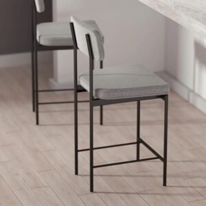 Handmade Metal Square Bar Chair