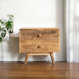 Mango Wooden Bedside Table