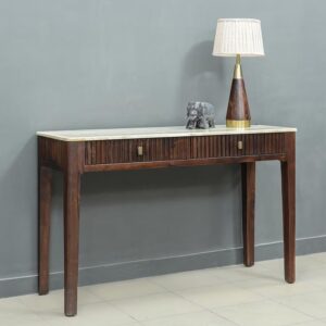 Wooden Drawer Console Table