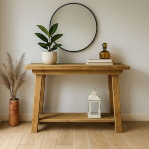 Modern Mango Wood Console Table