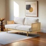 Handcrafted  3-Seater Sofa With Cane - Image 2