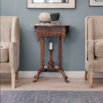 Handcrafted Wooden End Table