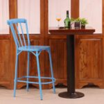 Classic Bar Chair (Blue)