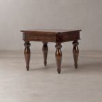 Handcrafted Design Wooden End Table