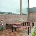 Rajasthani Wooden Charpai, Bench and 2 Stools Set
