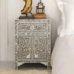 Handmade  Inlay Bedside Table Furniture