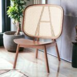 Handcrafted Cane Chair With Comfort Chair