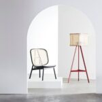 Cane Floor Lamp