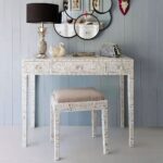 Handmade Inlay Console Table With 3 Drawer