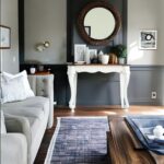 Wooden Artistic Handcrafted White Mango Wood Console Table