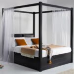 Modern wooden bed design 2025