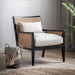 Antique Cane Armchair – Comfortable Accent Chair