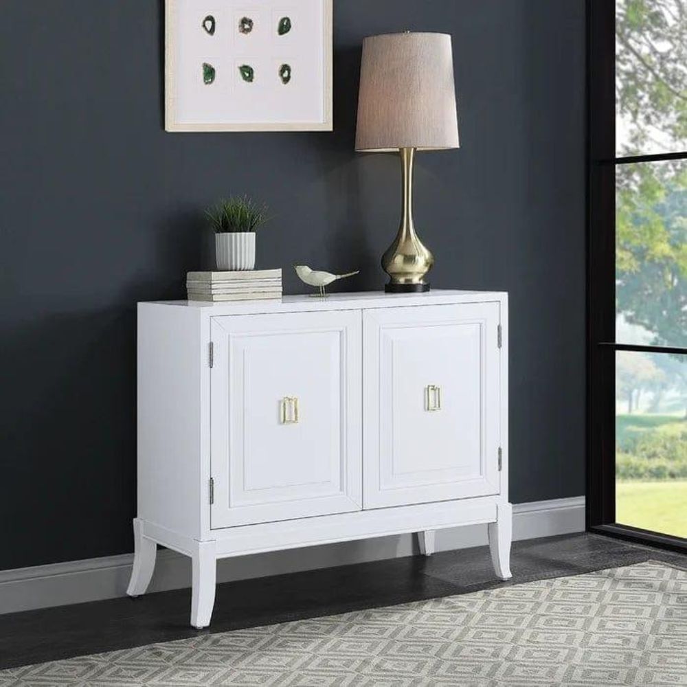 1-158-2.jpg Wooden Console Table - Image 1