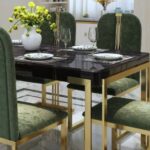 Handicraft Epicure Dining Table With  Chairs - Image 5