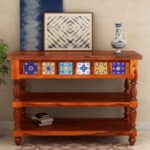 Handcrafted Console Table Sheesham Wood