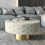 Handmade Jodhpuri Inlay Coffee Table