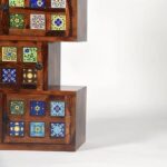 Mango Wood Modern Bookshelf - Image 7