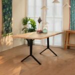 Hand Carved Mango Wood Dining Table - Image 10