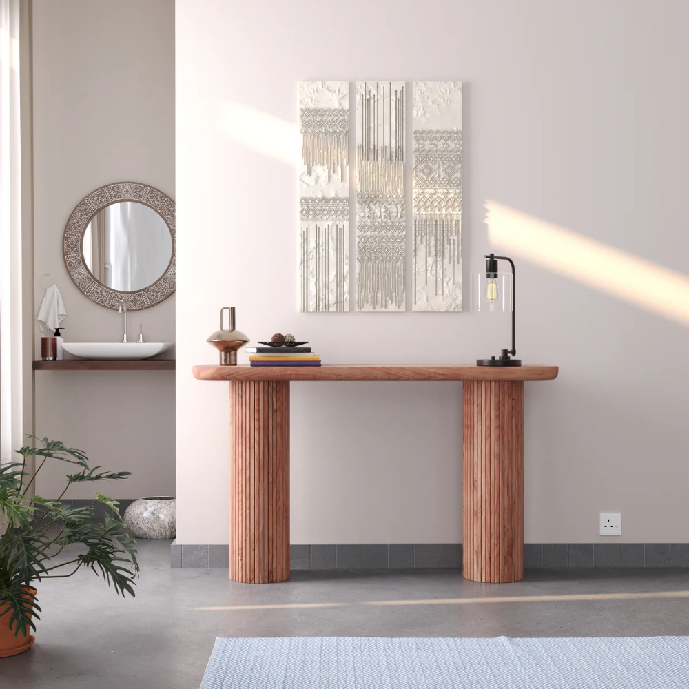 1-18-9.jpg Wooden Handcrafted Console for Living Room Furniture - Image 1