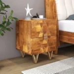 Lille Solid Wood Nightstand Bedside