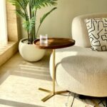 Handcrafted Mango Wooden End Table