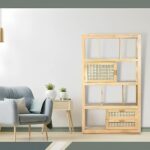 Indian Mango Wood Natural Finish (Bookshelf)