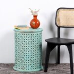Silva Wooden Carved Side table