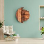 Indian Mango Wood Natural Finish (Bookshelf)