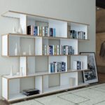 Book Shelf In Zig Zag Shape