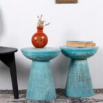Wooden Rustic Side Table - Image 2