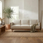 Handcrafted Three Seater Modern Sofa