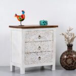 Wooden Carved Chest of Drawer - Image 2