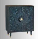 Wooden Carved Storage Unit