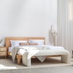 Japanese Lightwood Bed