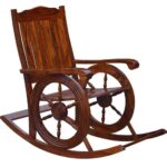 Wooden Hand Crafted Rocking Chair
