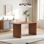 Handcrafted Natural Finish Dining Table