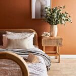 Mango Wooden Cane Bedside Table