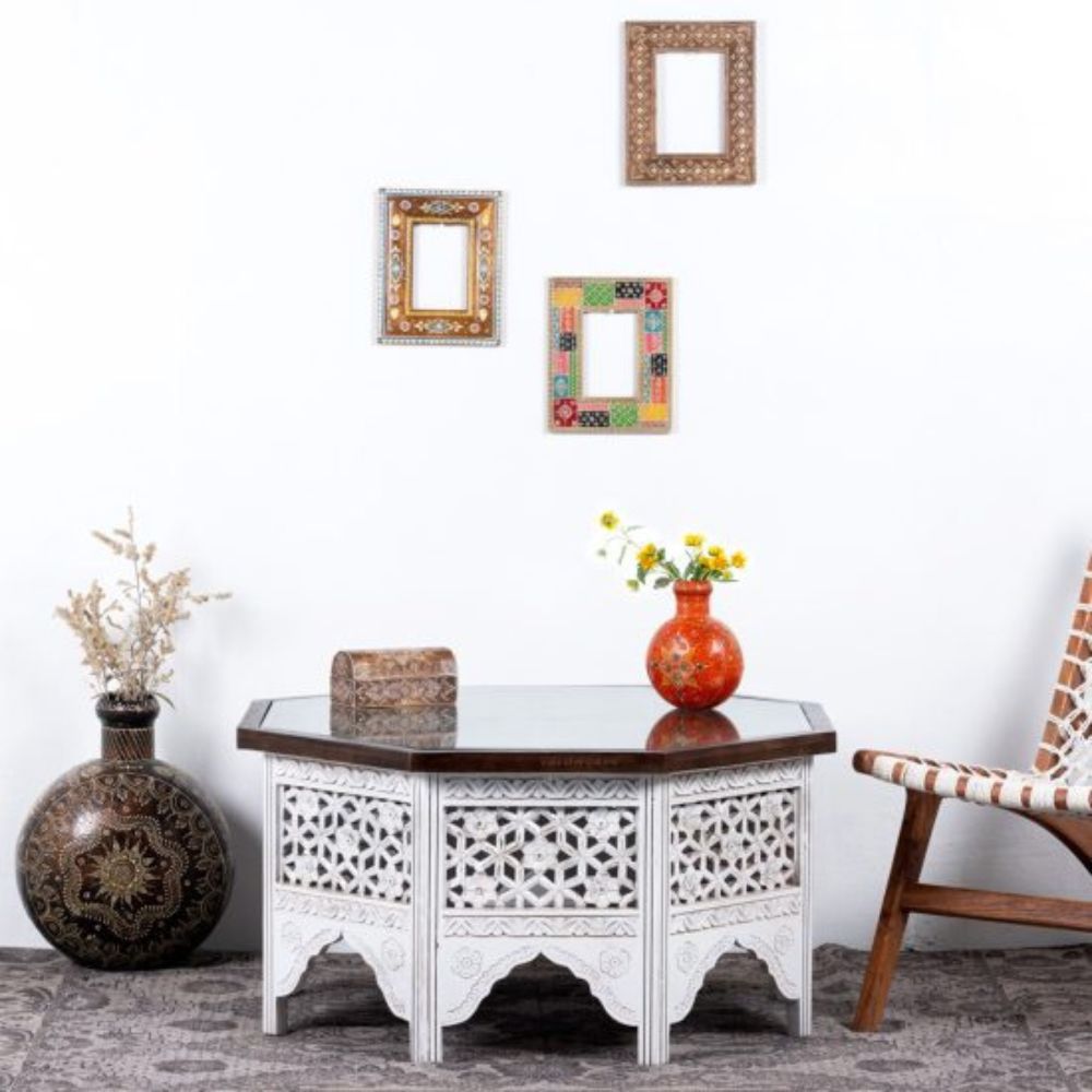 1-222.jpg Solid Wood Coffee Table - Image 1