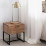 Handcrafted Bedside Table 1 Drawer