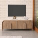 Antique Vintage Wooden TV Stand