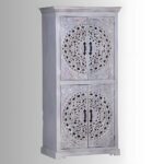 Jodhpuri Wooden Carved Wardrobe