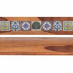 Melodious Multiple Tile Fitted Handmade Wooden Swing for Home [Jhula] - Image 5