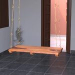 Melodious Indian Art Designed Handmade Wooden Swing (Jhula)