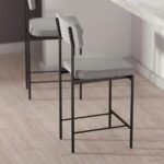 Handmade Metal Square Bar Chair