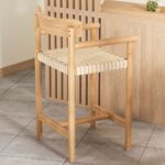 Antique Design Square Barstool