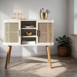 Handcrafted White Console & Sideboard | Mango Wood