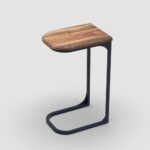 Wooden Modern Finish Side Table - Image 3