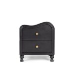 Wooden Eclipse Bedside Table - Image 2
