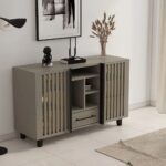Hand Carved Sideboard in Mango Wood Furniture